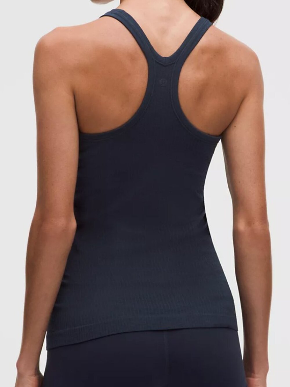 Lululemon Ribbed Racerback Tank — Sage/Grey — Size 6 - Picture 6 of 6